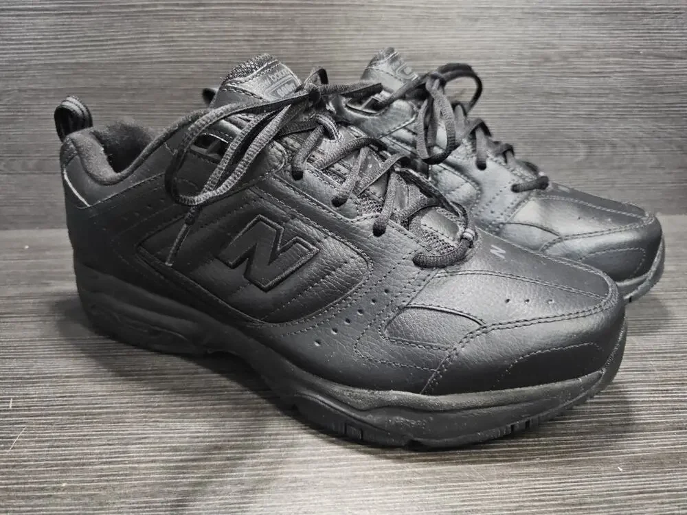 New Balance 608V2 Mens Size 13 4E MX608V2B Triple Black Slip Resistant